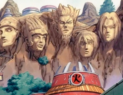 【悲報】ナルトの火影岩、パクリだったと判明する・・・・・・・