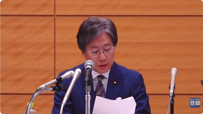 立憲・安住淳氏、「日本人ファースト」を「差別主義的」と批判　新党「中道改革連合」綱領発表会見で「世界水準に合わせるべき」と主張、ネットで反発噴出