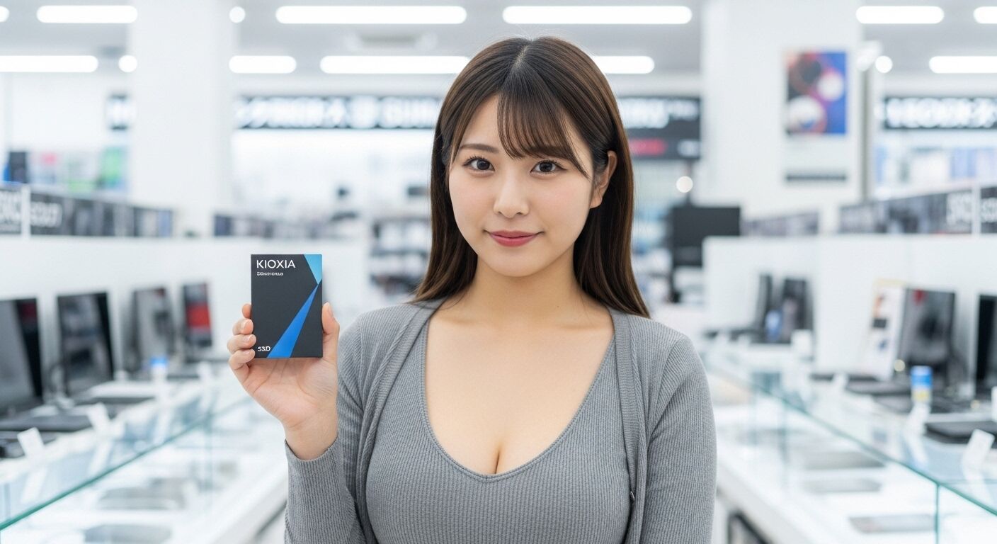 【SSD悲報】自作PCがまた終わる‥‥キオクシア幹部「既に2026年の生産分は完売した」