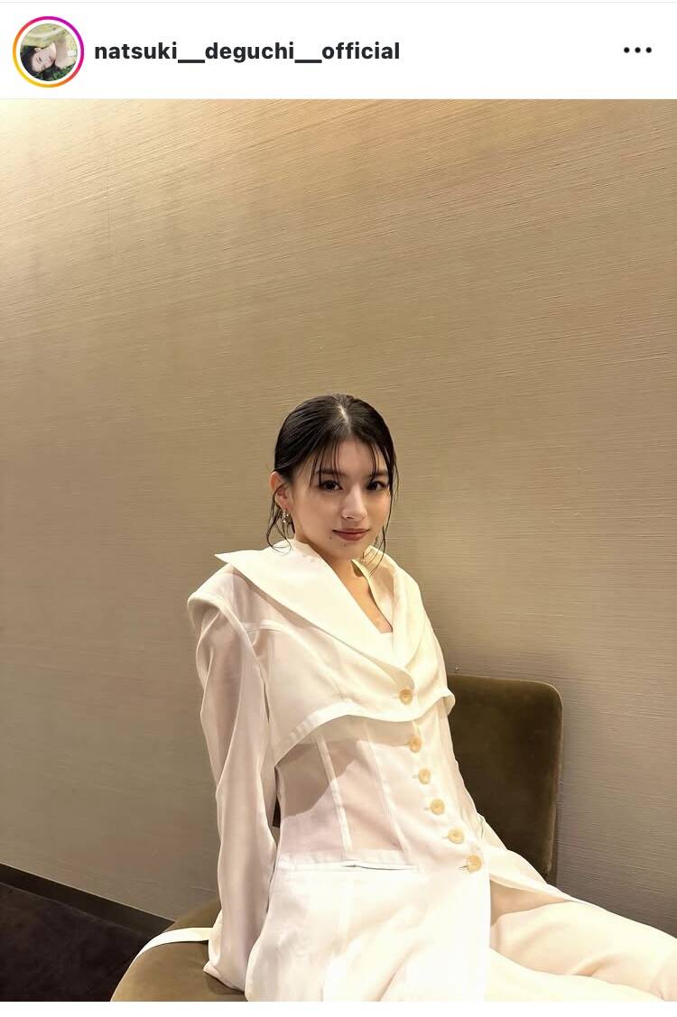 【芸能】出口夏希、お腹スケスケ真っ白衣装！主演映画の舞台挨拶オフショが「かわいすぎる」「最高」「この美しさはチート」