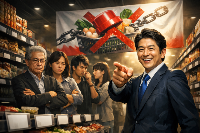 自民、中道「食料品消費税ゼロ！」←これ、ほなら選挙前からできるやんけ