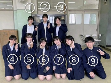 【画像】チー牛、安心系JKに混ざり込むｗ