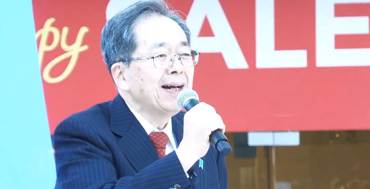 斎藤代表(73) 叫ぶ「どうか中道を育ててくださーい！」
