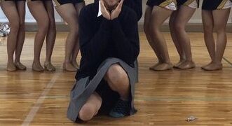 【画像】むちむちチア部さん、パ〇チラしてしまうwww