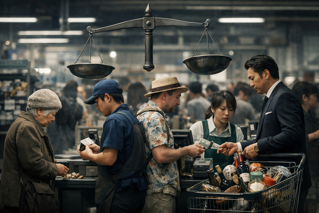 X「消費税は減税すべきでない、高齢者も外国人も払う、富裕層ほど多く払う、税逃れもしにくい」←これ