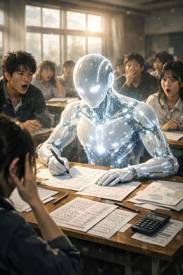 【朗報】chatGPT、共通テスト9科目満点www