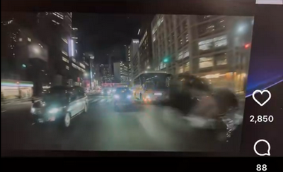 【速報】赤坂の公用車が突っ込んだ死傷事故、回避不可能　※動画あり