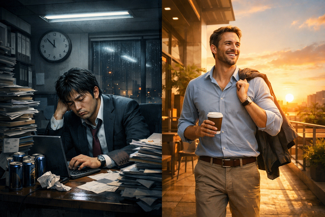 日本「残業休日出勤しまくりでやっと年収600万です」ヨーロッパ「定時帰りで年収1000万です」←これ