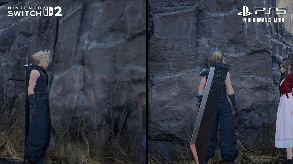 【低スペ画像】Switch2版FF7、グラとロード時間が酷すぎて炎上！影やテクスチャの品質が悪くアセットもPS4版クラスにw