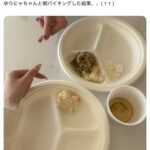 【画像】カリカリ女の朝食バイキングメニューwww