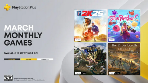 【速報】3月のフリープレイ、「モンハンライズ」www