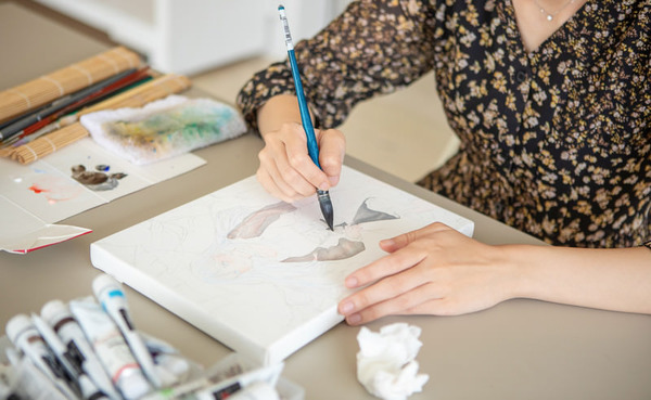 【画像】親に芸大に行くことを「許可させた」高校生の油絵www⇒