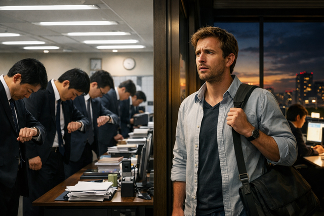 外国人「帰る時間に厳しくないのに出社だけ厳しい日本企業って何？」