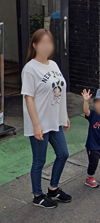 【画像】ストリートビューで巨乳www