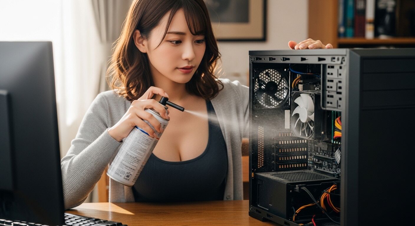 【画像】床置きPCのホコリ対策、最適解が見つかる‥‥