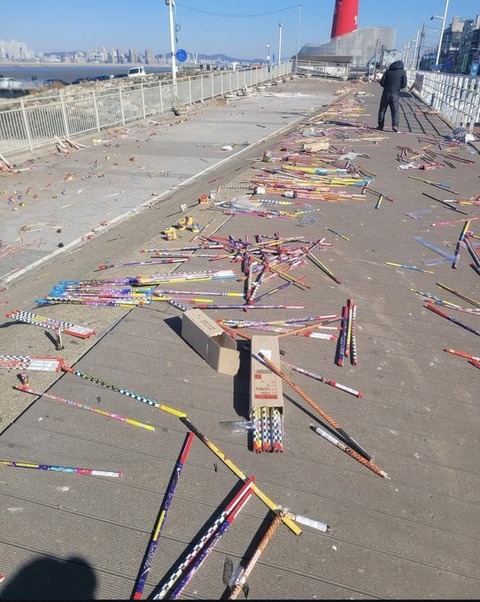 【画像】春節に中国人が押し寄せた韓国www