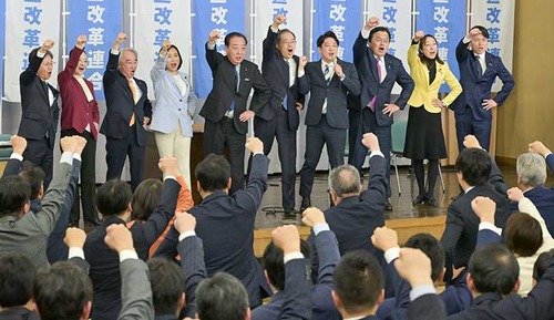 中道改革連合の公明系議員　自民党との連立に前向き