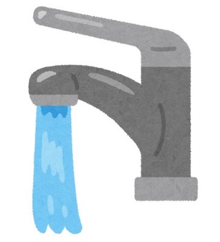 【不気味】頭悪母が「水道が壊れた！」と大騒ぎ。見てみたら水の出し始めは通常通り出てるものの、途中から水圧が下がるのか 3分の1くらいの勢いになったので母に説明