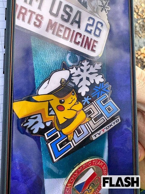 テレ東の「ミラノ五輪限定」ピカチュウバッジ、イタリアで大人気  [2/14]