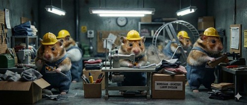 ワークマン　ハムスター強制労働疑惑が出てしまう