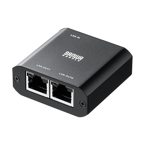 【画像】サンワサプライ、画期的なスイッチングハブを発売