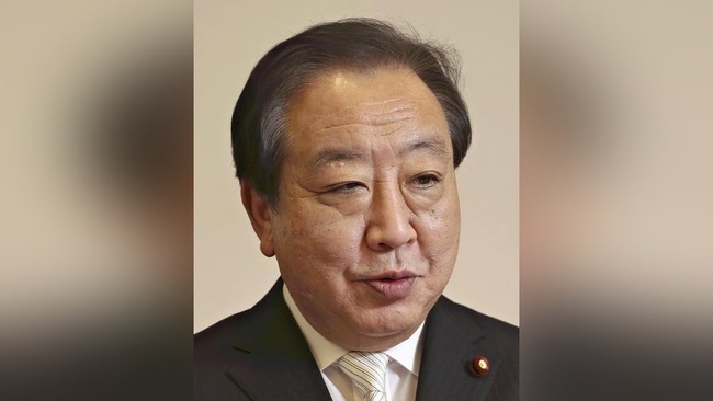 【悲報】野田佳彦氏「安倍氏にスポットライトを当てるための、かませ犬みたいな政治家人生だった」