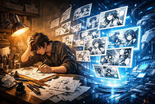 【悲報】漫画家、ガチで終了へ　AI「Anifusion」が“誰でもプロ級漫画生成”を実現してしまう