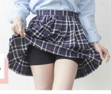 【画像】JKのスカートの下に履いてる謎の黒いやつ