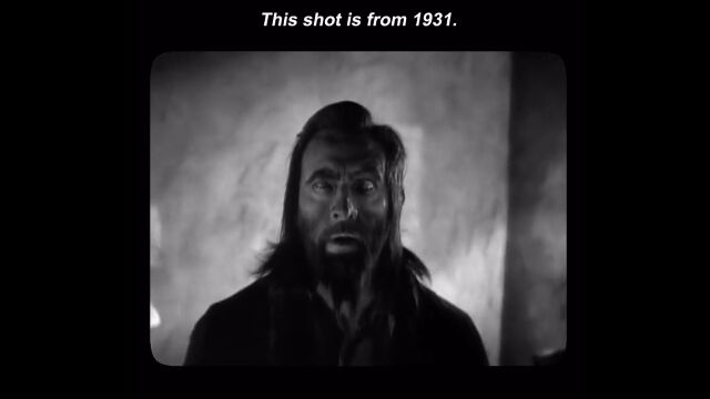 1931年にどうやって撮影したのかと思わされる、映画「悪魔スヴェンガリ」のワンショット