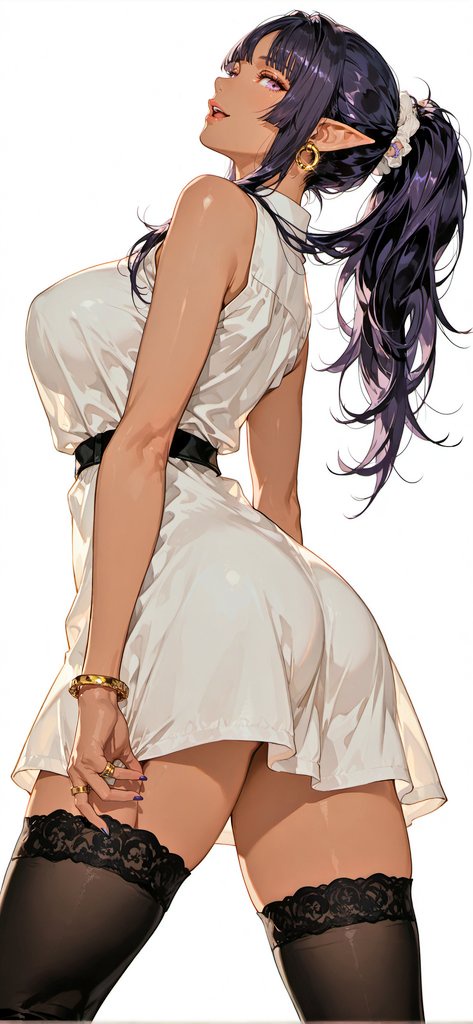 AIさん、人間には描けないケツのラインを描くwww （※画像あり）