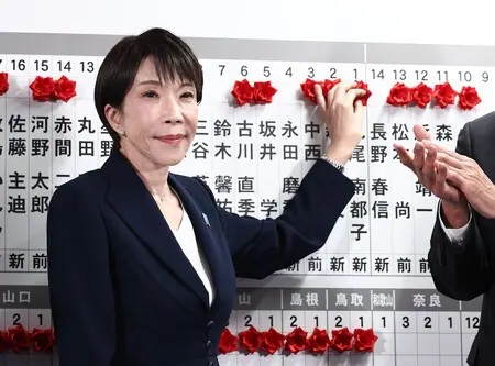 高市首相の衆院選大勝利に台湾　大喜び