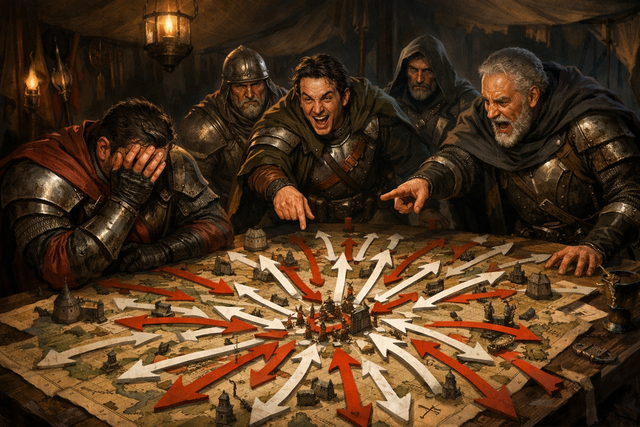 漫画家の考える作戦「奇襲」ばっかり