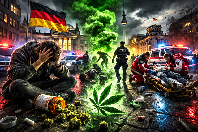 【大惨事】大麻合法化したドイツ、わずか1年で中毒25万人www「大麻は酒より安全」←これ何だったの？