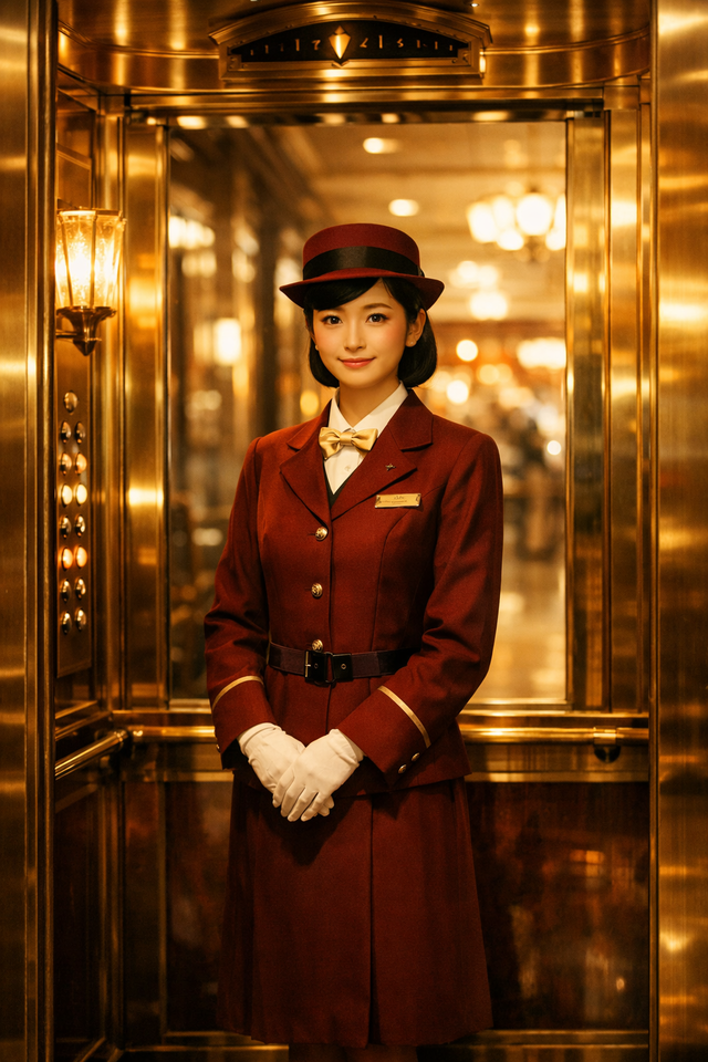 エレベーターガールとかいうわけわからん職業