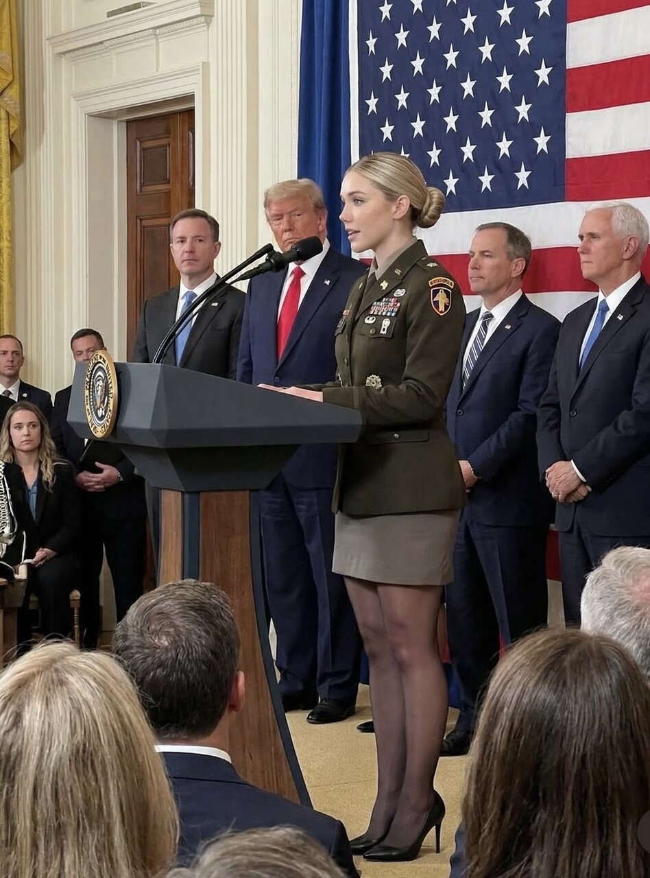 【画像】アメリカ軍の女性将校www