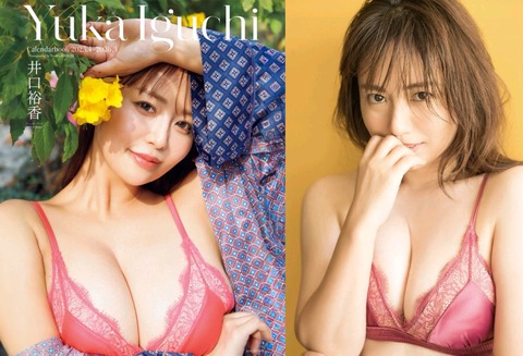 【画像】井口裕香さん水着が被るwww