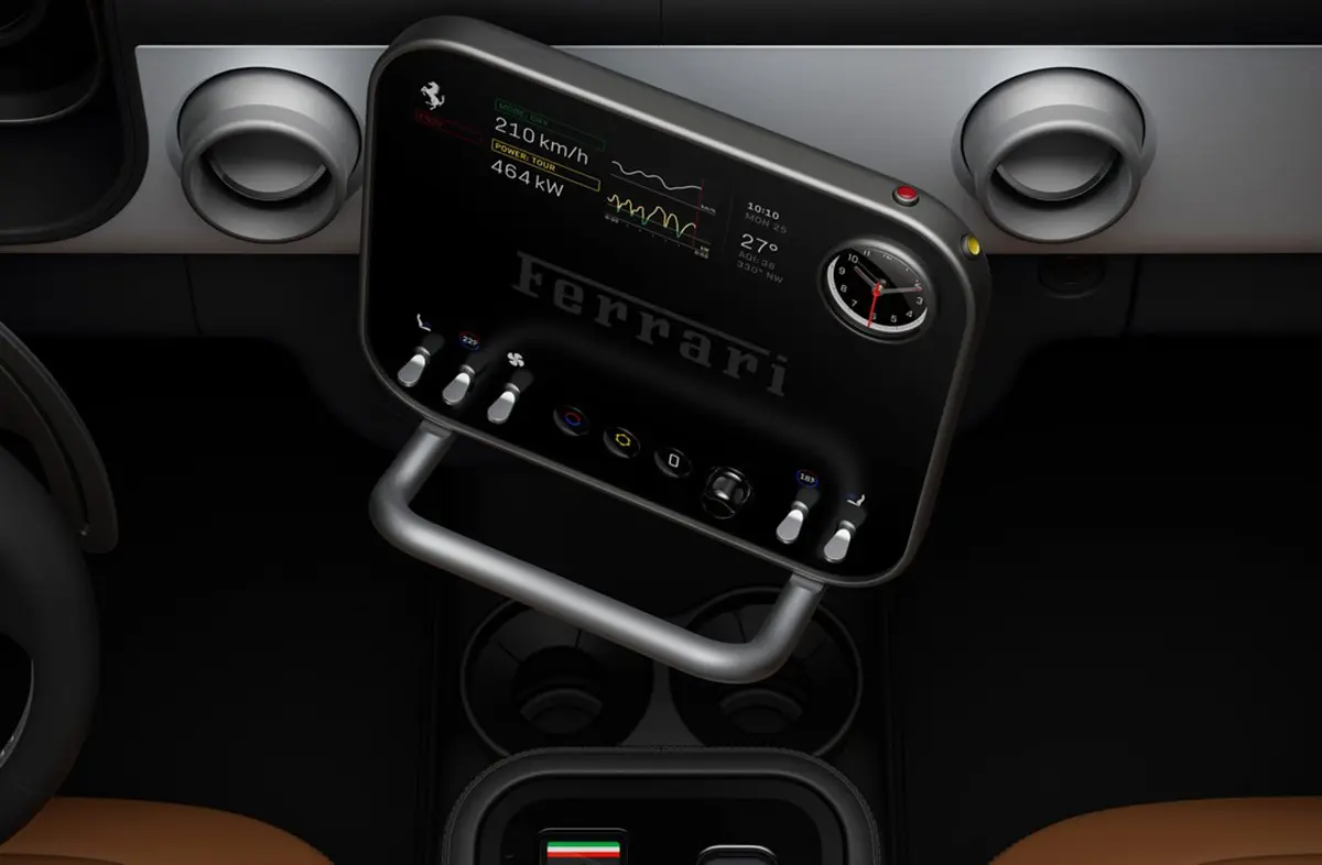 フェラーリ「ルーチェ」が証明した「新時代の」脱ヒエラルキー・インテリア。どこが最初に模倣するかは見ものである