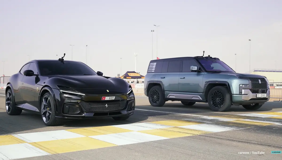 1200馬力の超高級中華SUV「ヤンワンU8」がフェラーリ プロサングエに挑む。砂漠のドラッグレースで暴かれた「スペックの罠」とは？【動画】