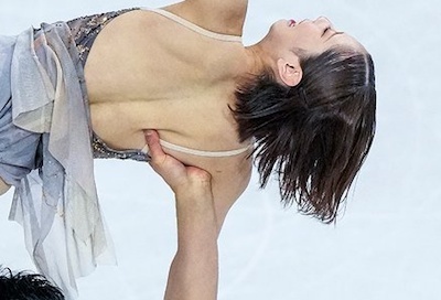 【画像】りくりゅうペア・三浦璃来(24)の身体がいくらなんでもエチエチすぎる！