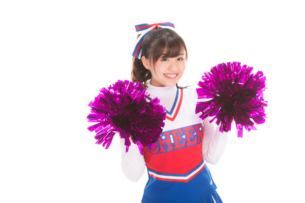 【画像】例のチアガールの胸、エッッッッッッッッッッッッッッッッ！