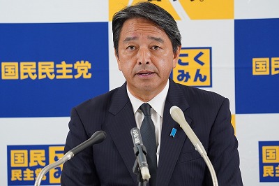 【画像】国民民主党幹事長「野党第1党が変な動きをして自滅してしまった…」