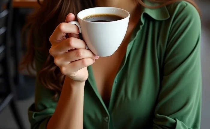 【画像】稲場愛香さん、昼下りのカフェで胸の谷間を見せつける痴女っぷりを披露ｗ