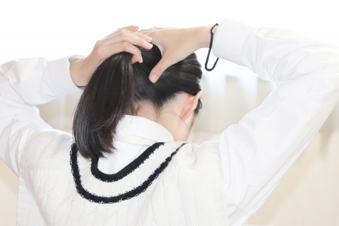 【画像】後ろ姿だけはめっちゃ美人なギャルwww