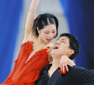 【画像】りくりゅうペアの三浦璃来ちゃん(145cm)www