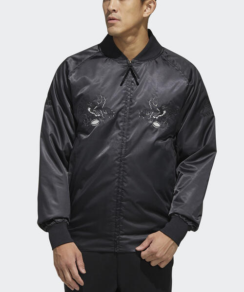 【画像】 アディダスの作ったスカジャンwww