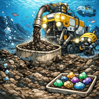 【朗報】神風日本、レアアース500兆円分を掘り当てるwww