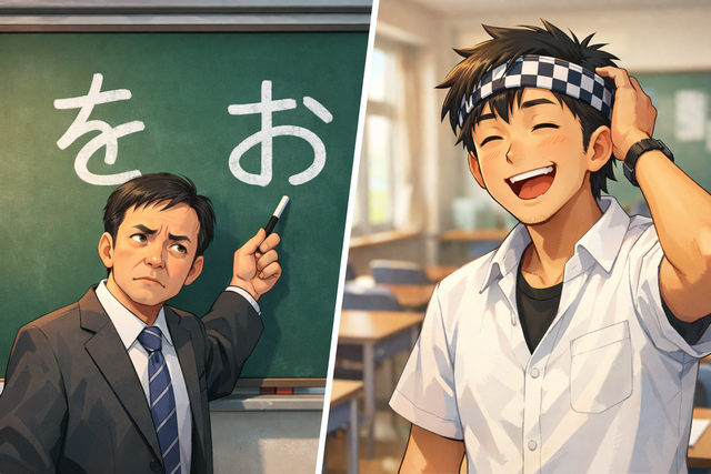 「を」と「お」区別して→関西人「難しい方の“を”！」←想像の一歩上だったｗｗｗ