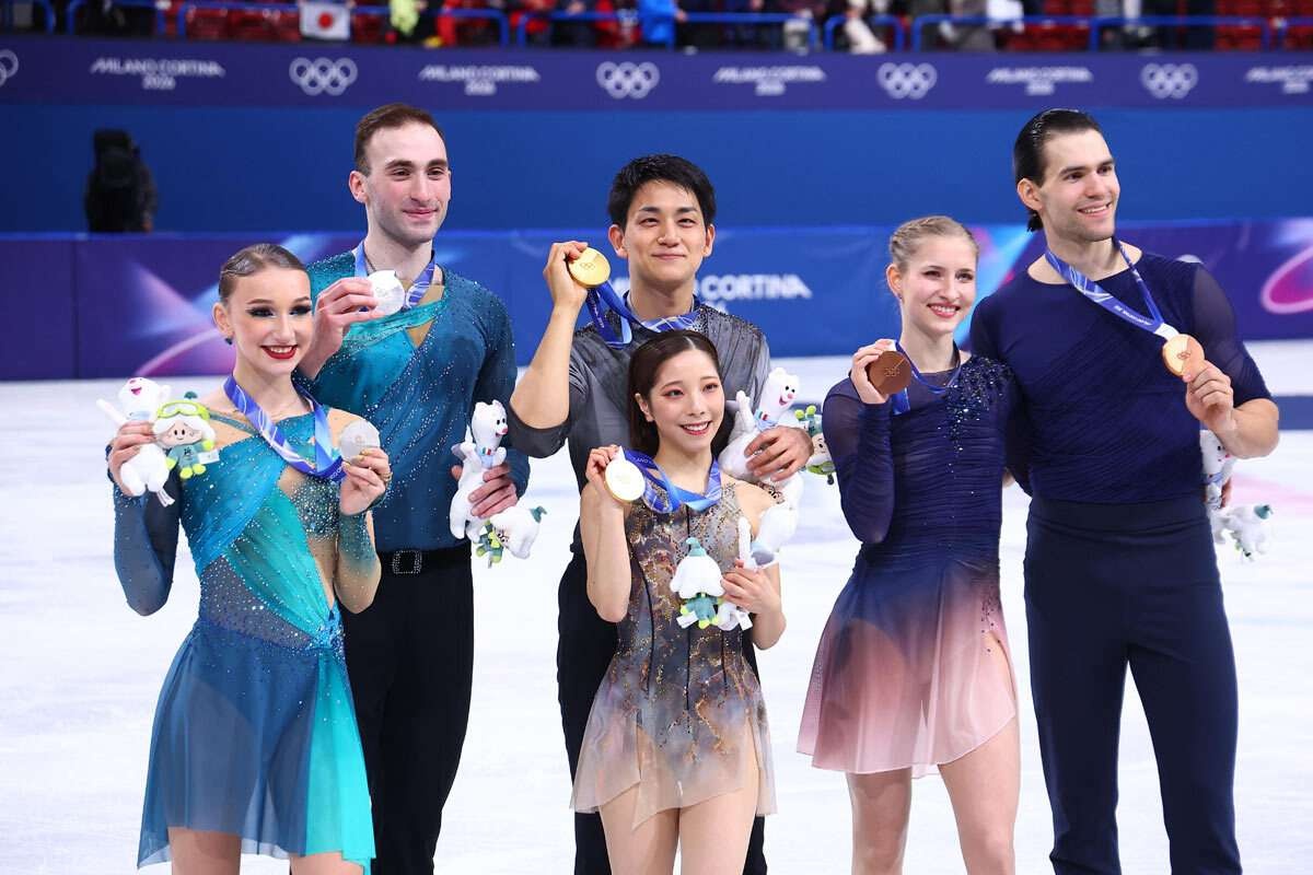 りくりゅうペア金にロシア人解説者がイチャモンをつけるも、銀・銅のメダリストから『帰れ侵略者』