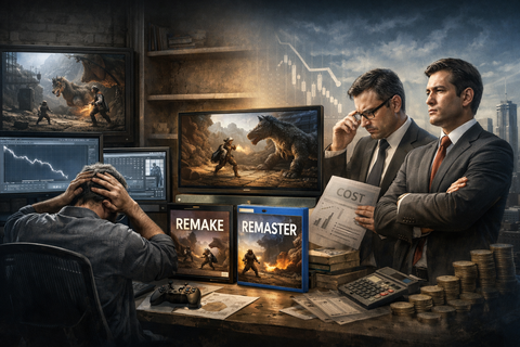 【大論争】リメイク枯渇でゲーム業界終了？→ユーザー「新作作れ」企業「リスク無理」