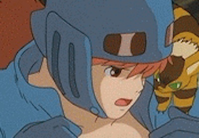 【GIF画像】風の谷のナウシカの乳房、これでシコるなと言う方が無理やろ！